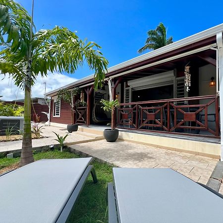 Villa Simeon Saint Francois Avec Piscine Privee Et Jacuzzi Proche Plage المظهر الخارجي الصورة