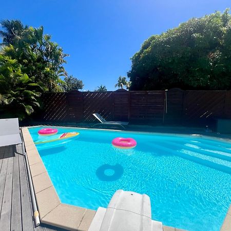 Villa Simeon Saint Francois Avec Piscine Privee Et Jacuzzi Proche Plage المظهر الخارجي الصورة