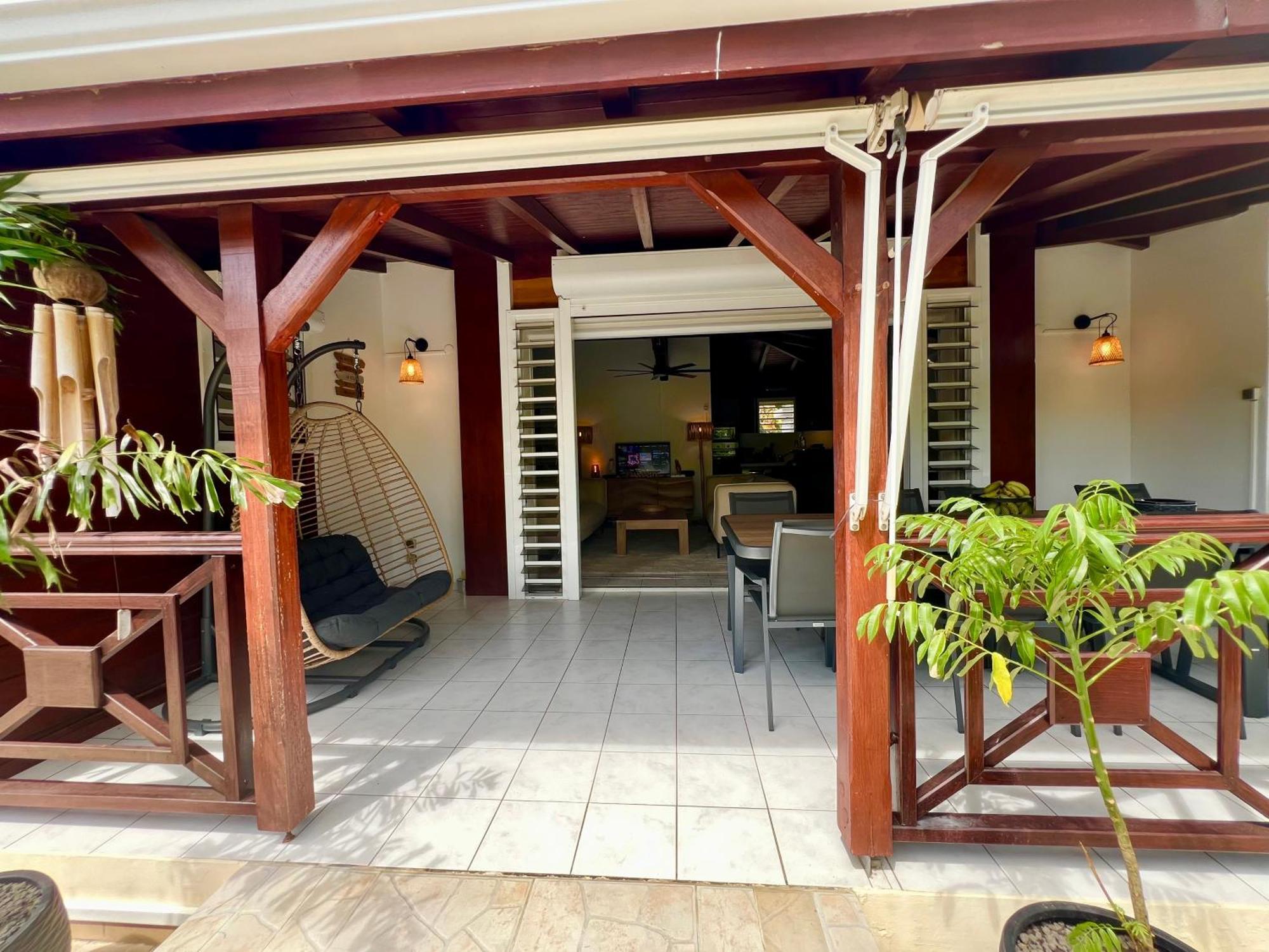 Villa Simeon Saint Francois Avec Piscine Privee Et Jacuzzi Proche Plage المظهر الخارجي الصورة