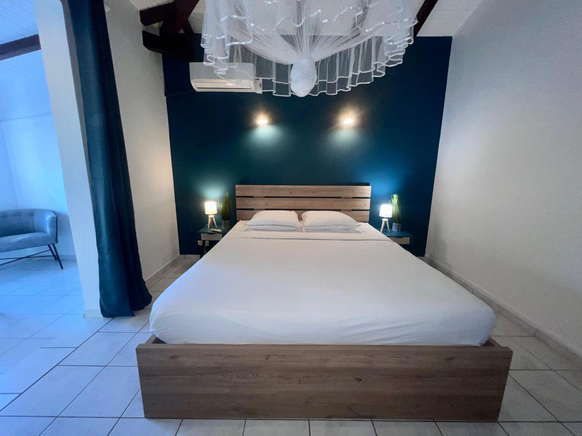 Villa Simeon Saint Francois Avec Piscine Privee Et Jacuzzi Proche Plage المظهر الخارجي الصورة